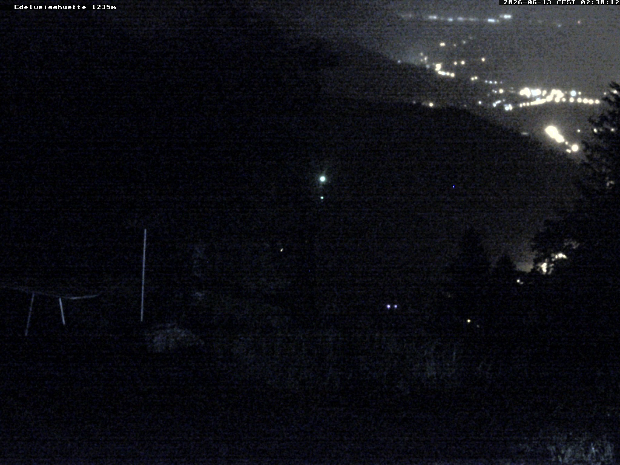 Archiv Foto Webcam Sonnenterrasse Edelweisshütte