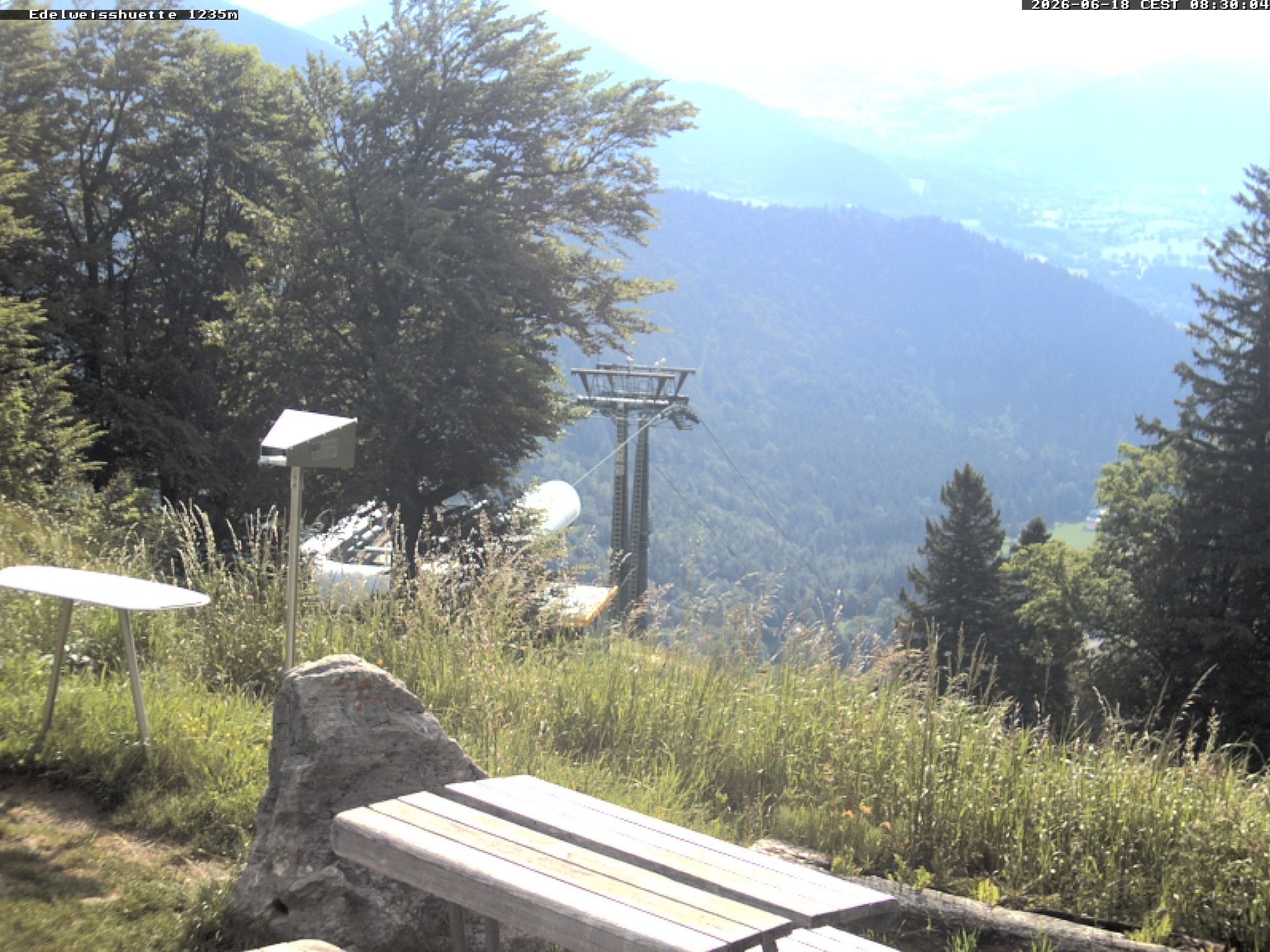 Archived image Webcam Edelweisshütte / Schneeberg