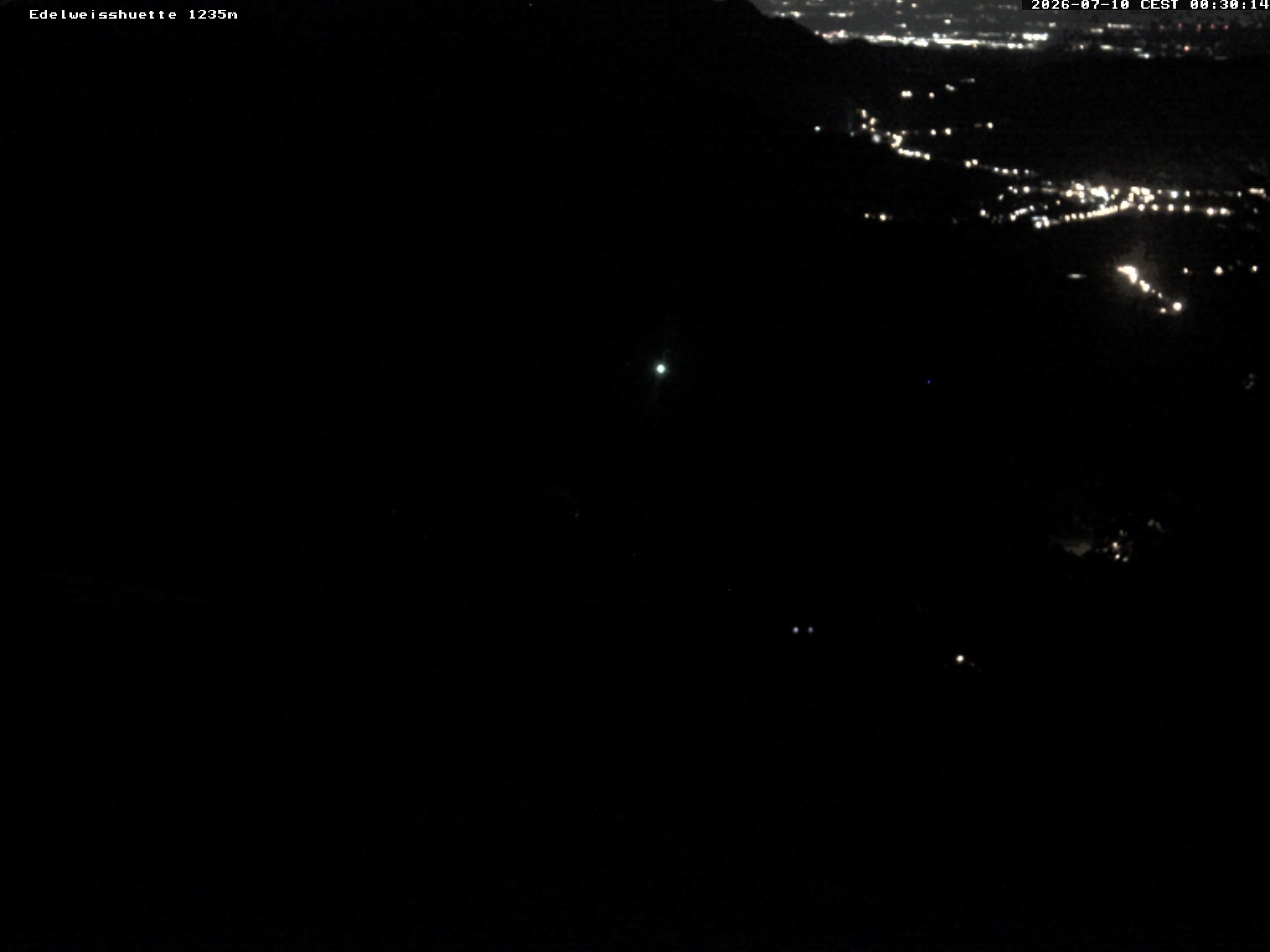 Archiv Foto Webcam Sonnenterrasse Edelweisshütte