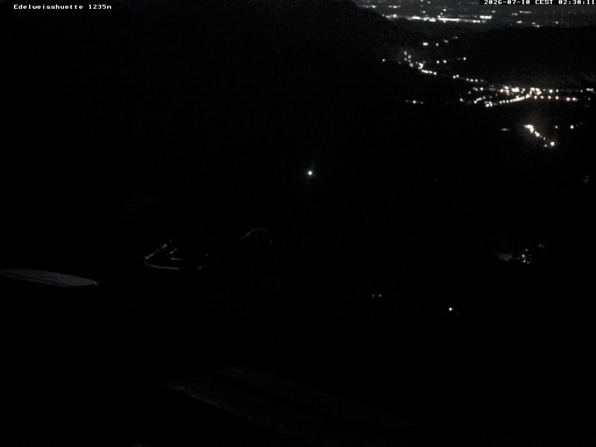 Archiv Foto Webcam Sonnenterrasse Edelweisshütte