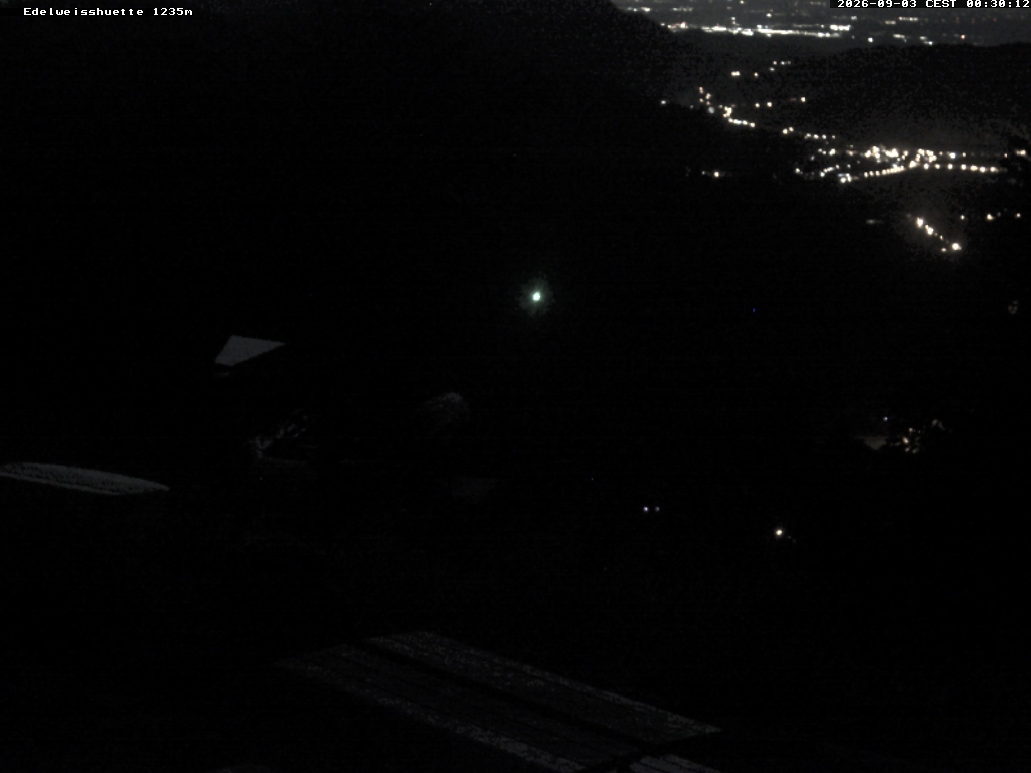 Archiv Foto Webcam Sonnenterrasse Edelweisshütte