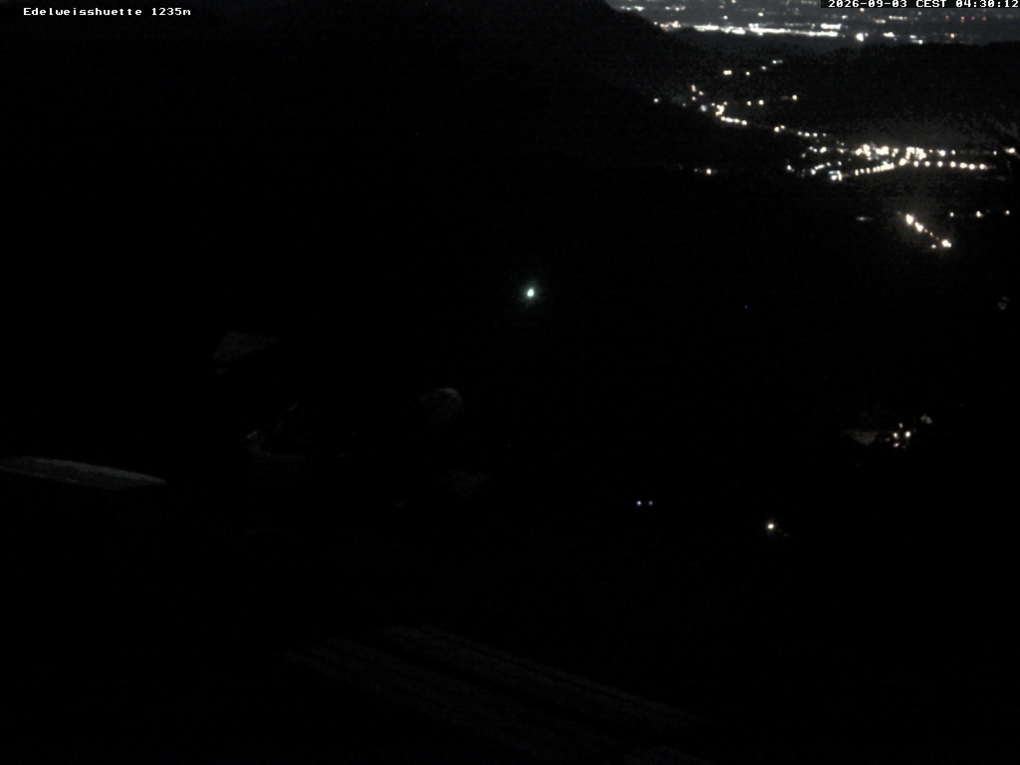 Archiv Foto Webcam Sonnenterrasse Edelweisshütte