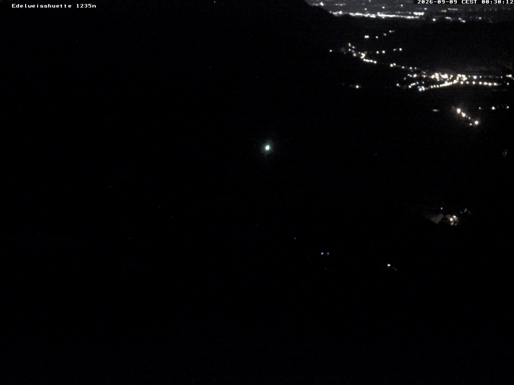 Archiv Foto Webcam Sonnenterrasse Edelweisshütte