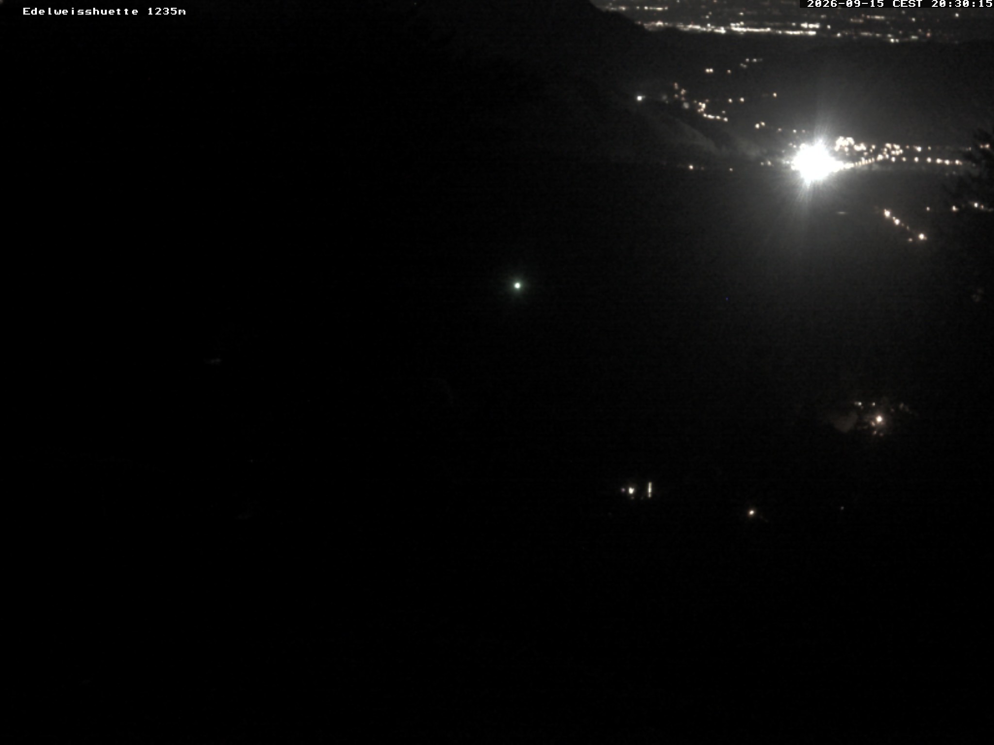 Archiv Foto Webcam Sonnenterrasse Edelweisshütte