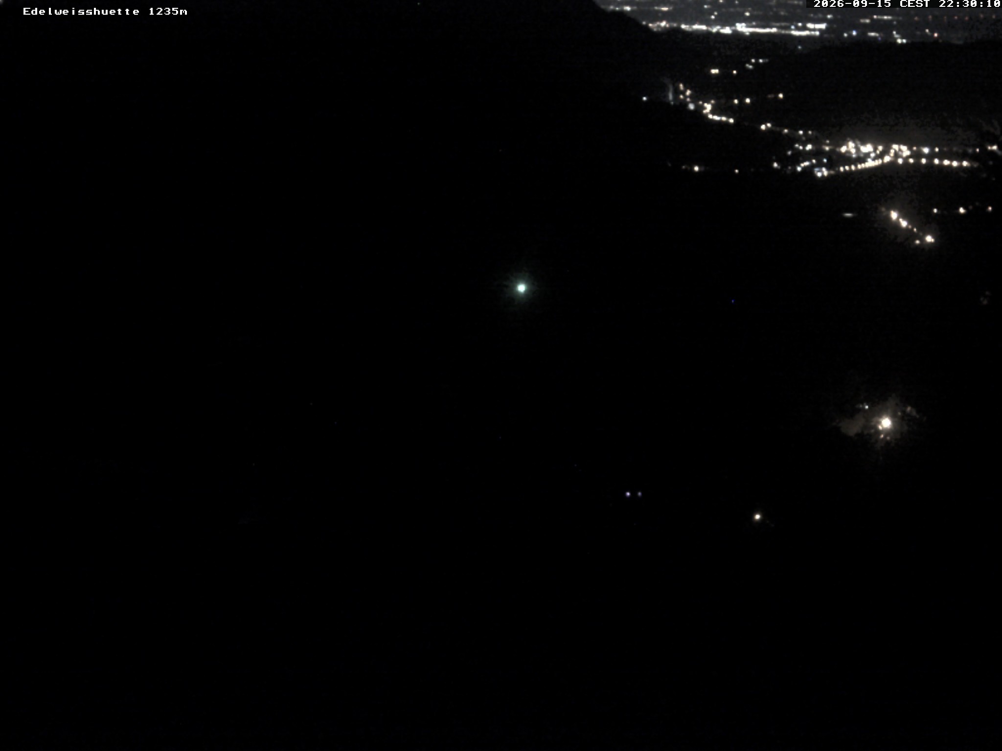 Archiv Foto Webcam Sonnenterrasse Edelweisshütte