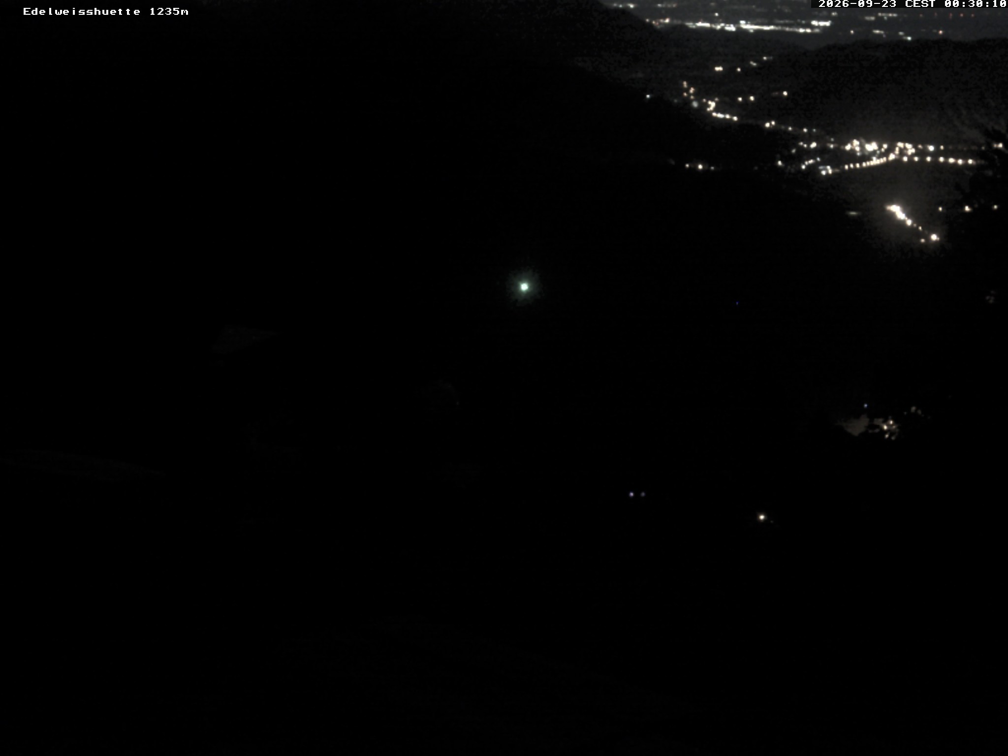 Archiv Foto Webcam Sonnenterrasse Edelweisshütte
