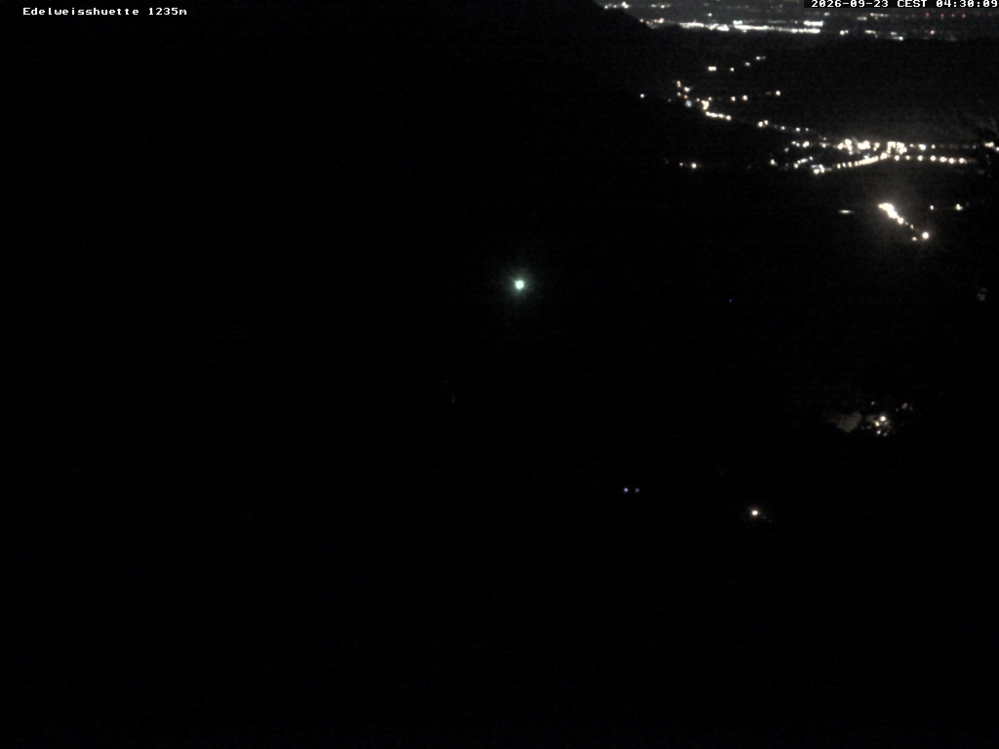 Archiv Foto Webcam Sonnenterrasse Edelweisshütte