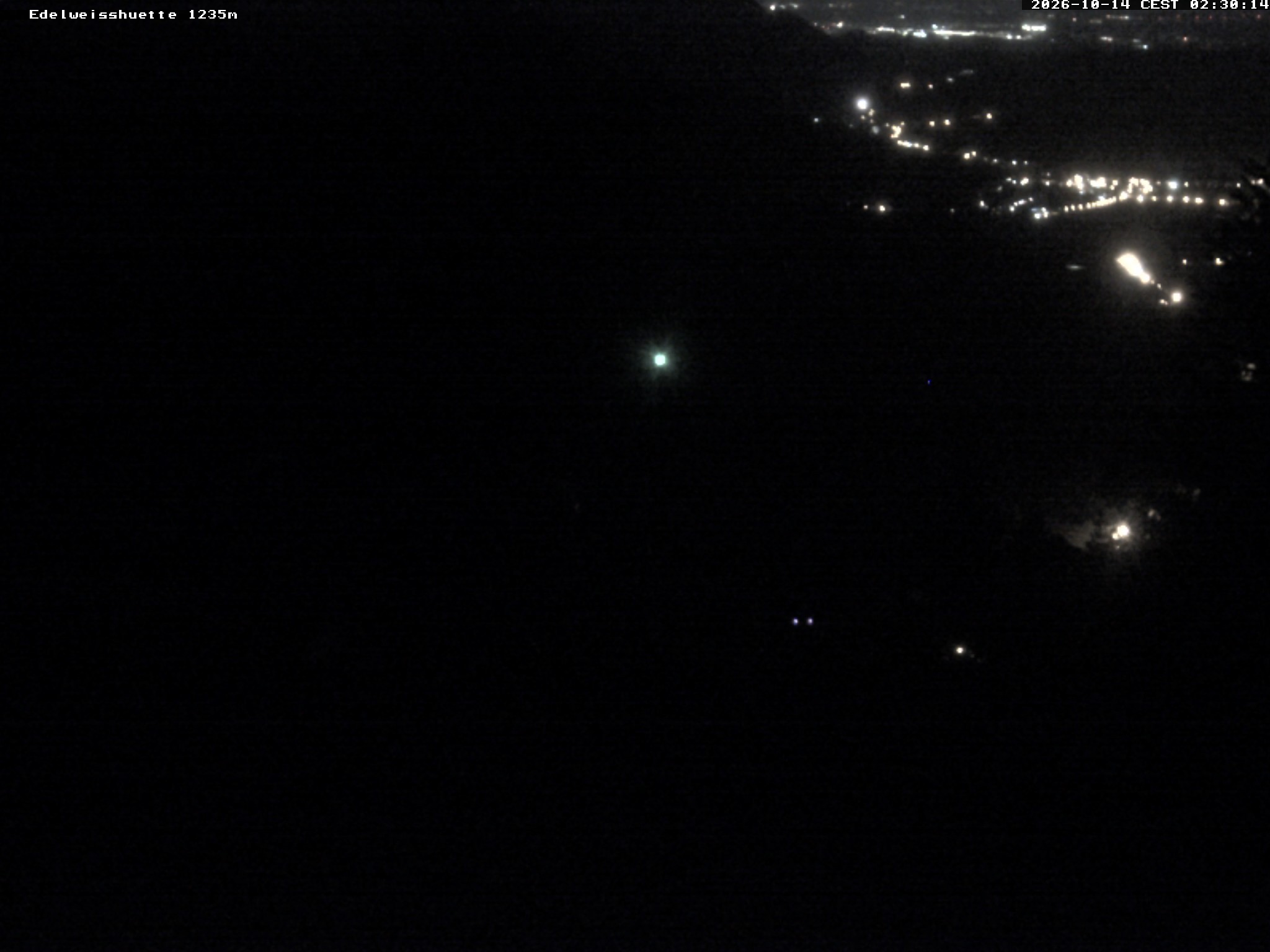 Archiv Foto Webcam Sonnenterrasse Edelweisshütte