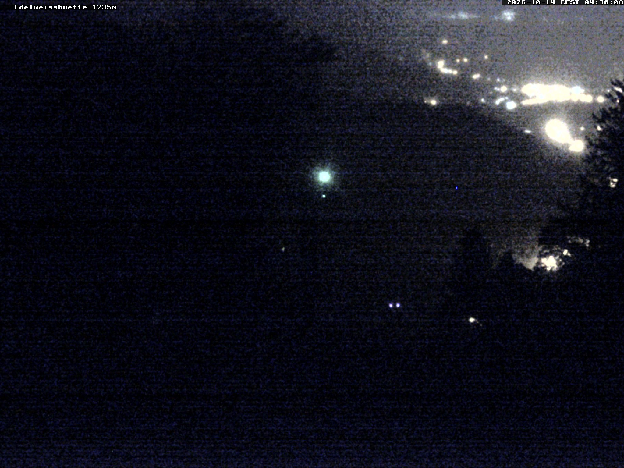 Archiv Foto Webcam Sonnenterrasse Edelweisshütte