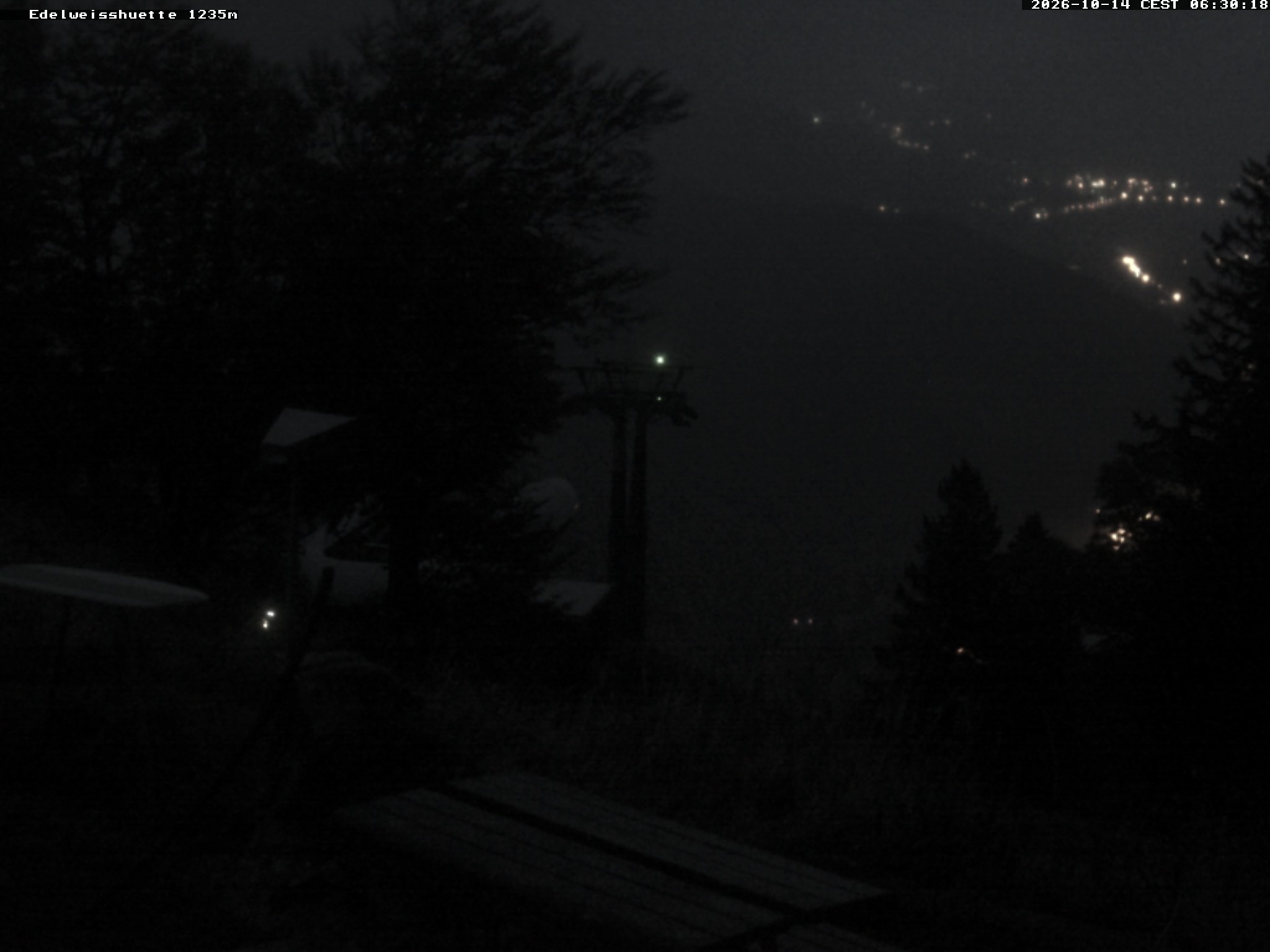 Archiv Foto Webcam Sonnenterrasse Edelweisshütte