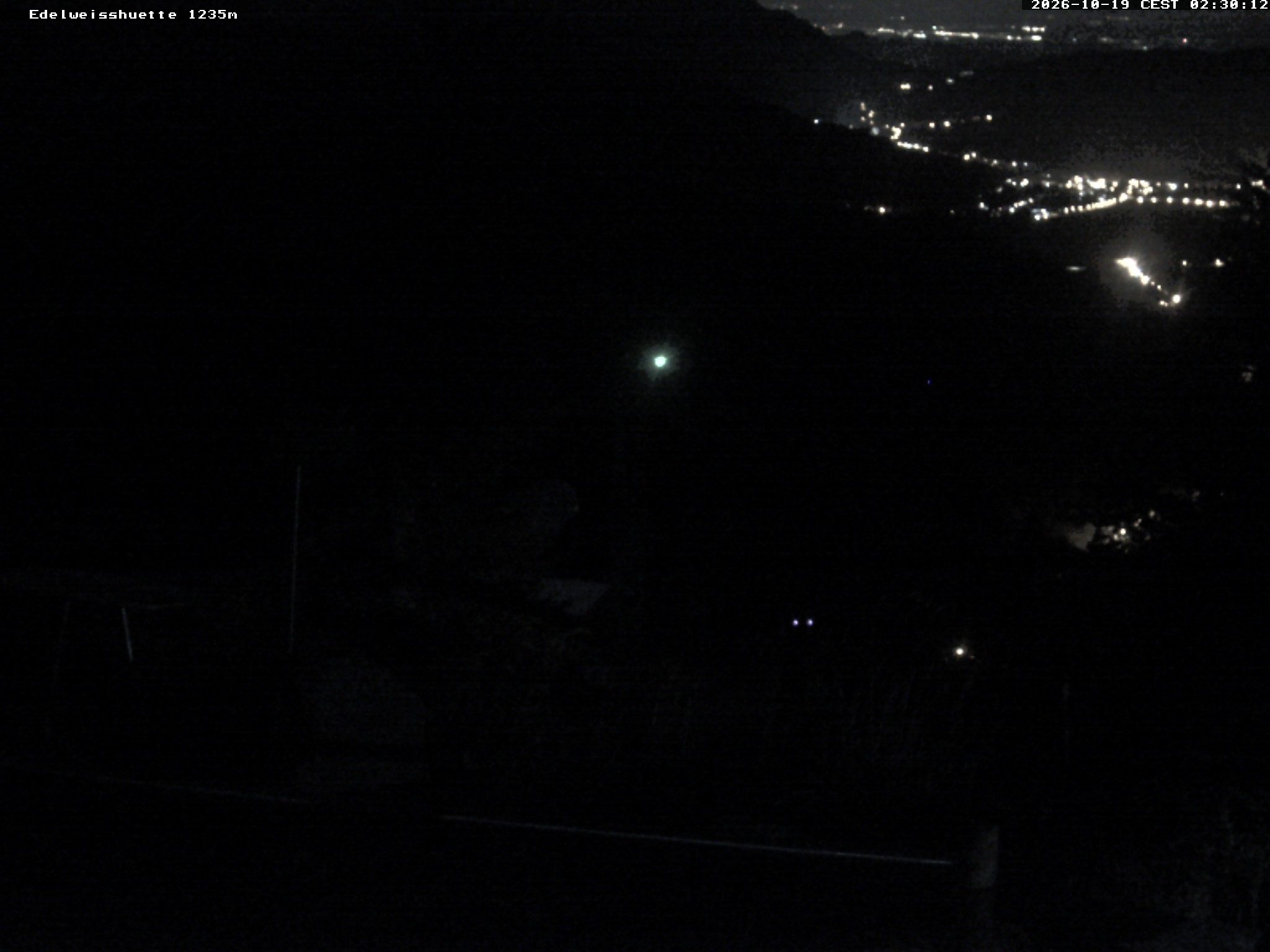 Archiv Foto Webcam Sonnenterrasse Edelweisshütte