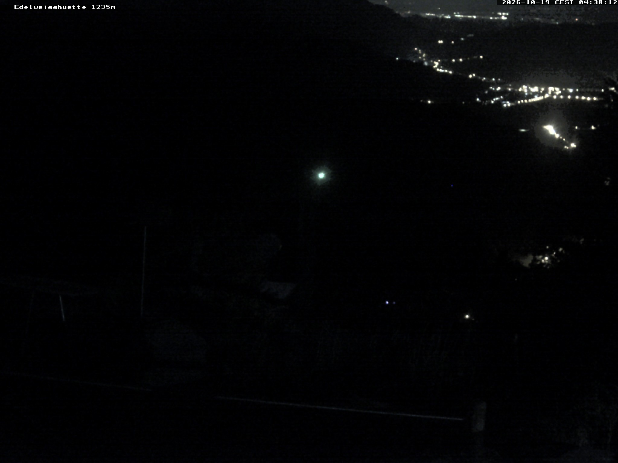 Archiv Foto Webcam Sonnenterrasse Edelweisshütte