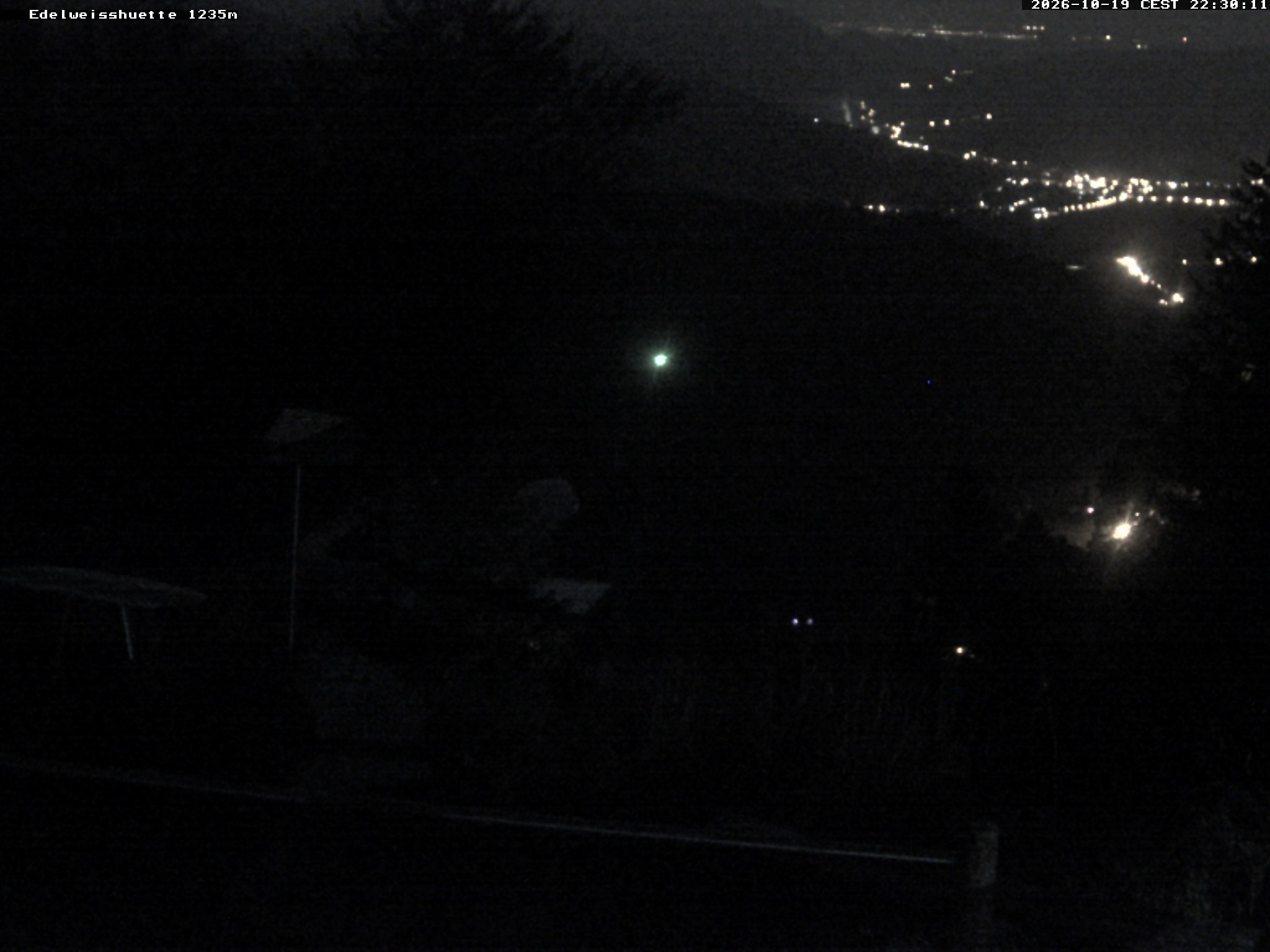 Archiv Foto Webcam Sonnenterrasse Edelweisshütte