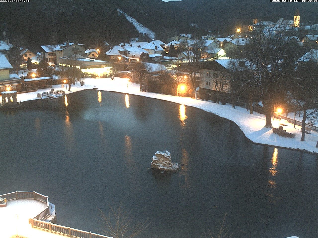 Archiv Foto Webcam Puchberg am Schneeberg - Kurpark