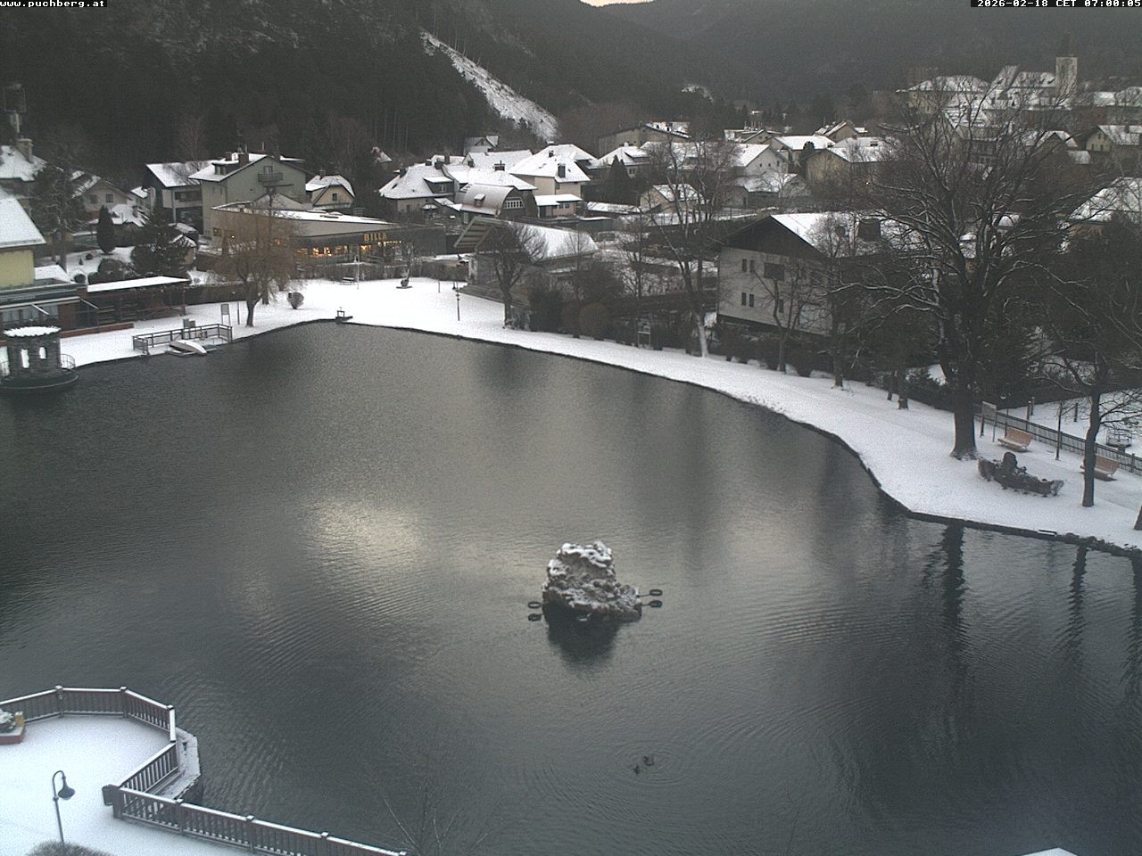 Archiv Foto Webcam Puchberg am Schneeberg - Kurpark