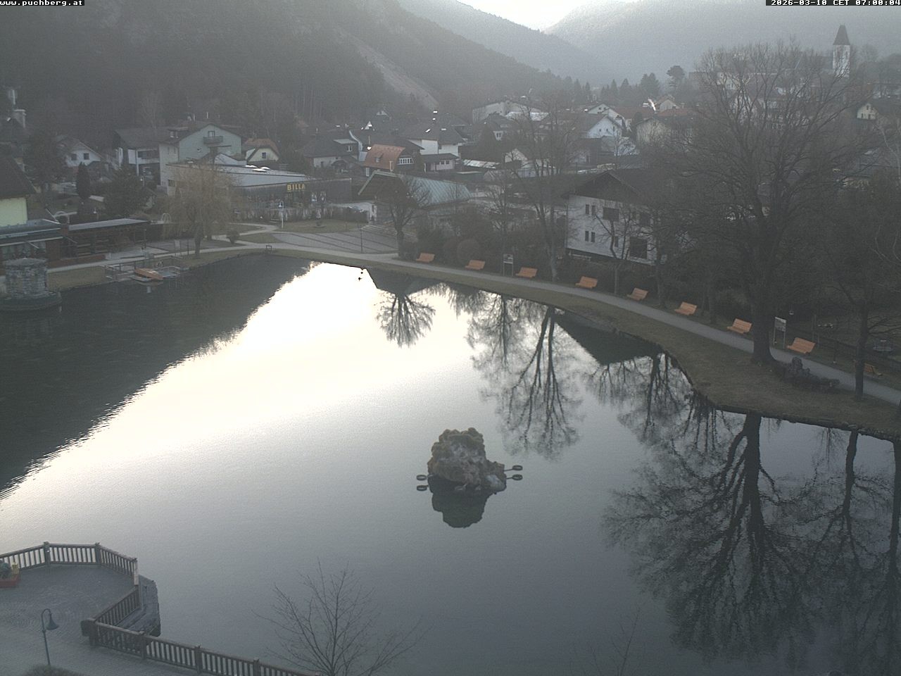Archiv Foto Webcam Puchberg am Schneeberg - Kurpark