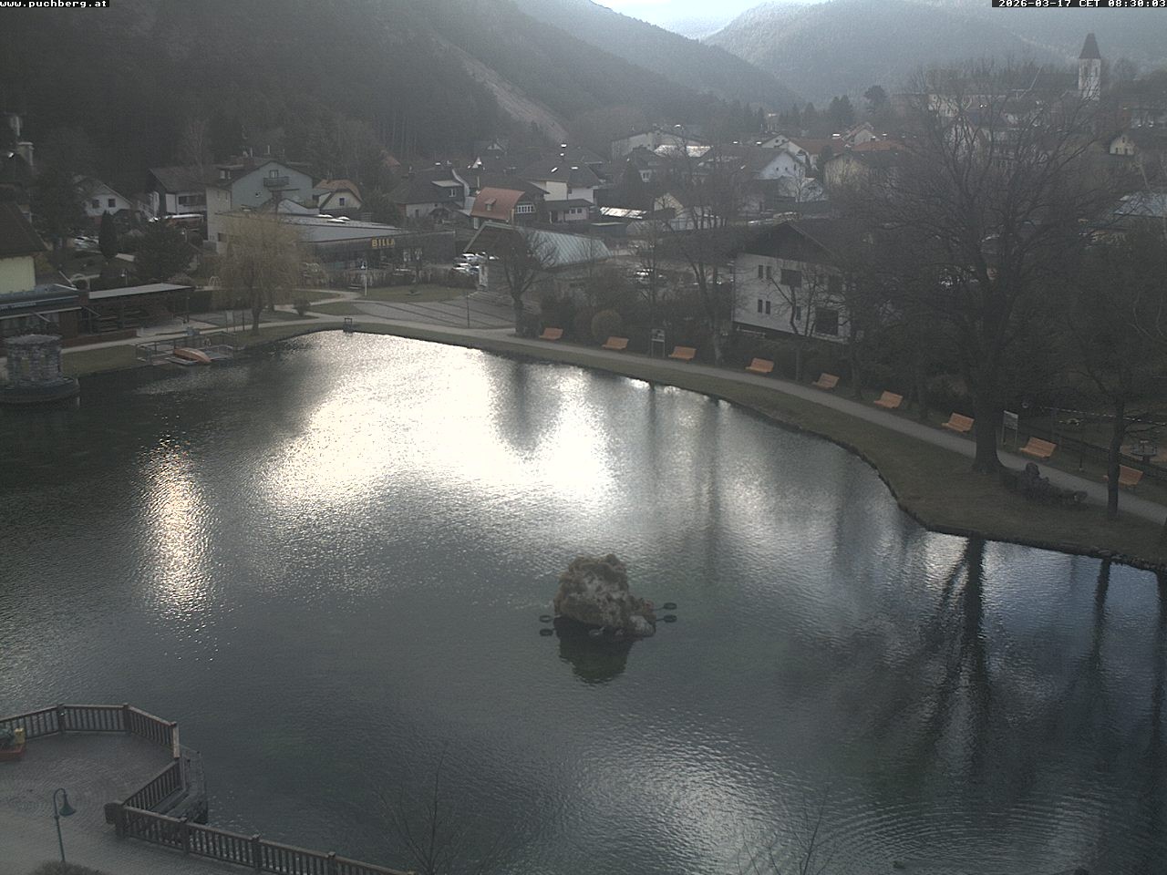Archiv Foto Webcam Puchberg am Schneeberg - Kurpark