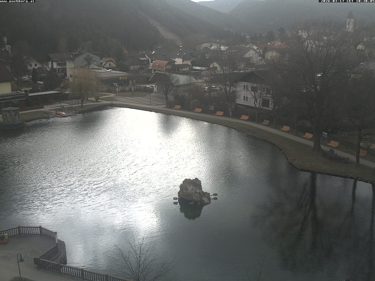 Archiv Foto Webcam Puchberg am Schneeberg - Kurpark