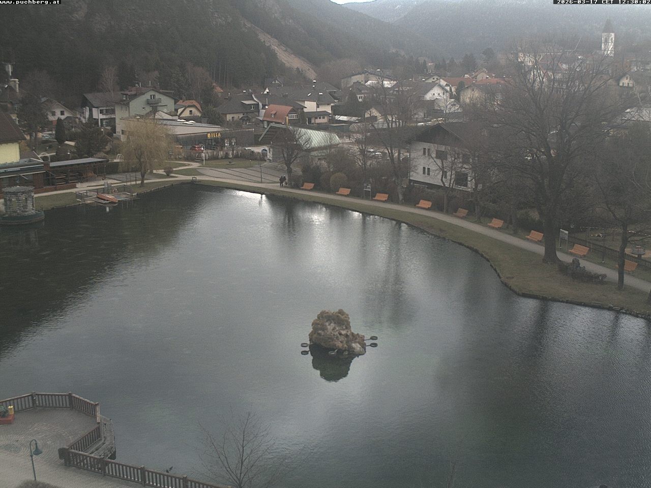 Archiv Foto Webcam Puchberg am Schneeberg - Kurpark