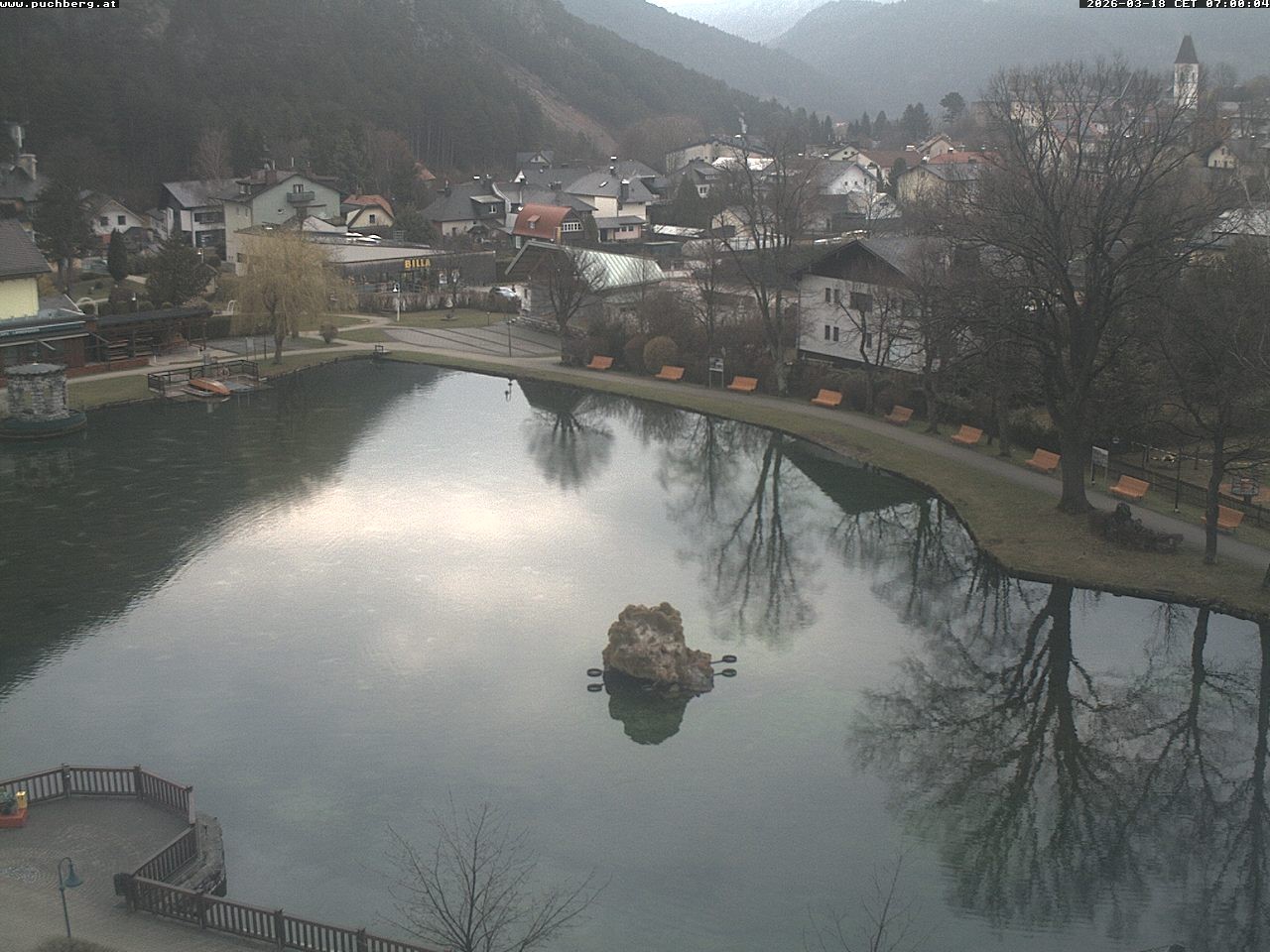 Archiv Foto Webcam Puchberg am Schneeberg - Kurpark