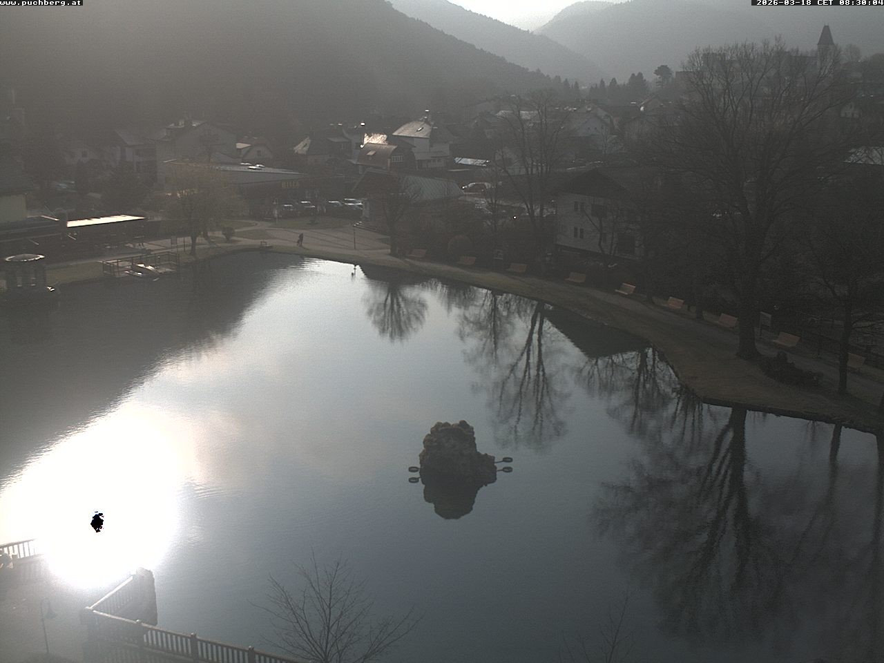 Archiv Foto Webcam Puchberg am Schneeberg - Kurpark