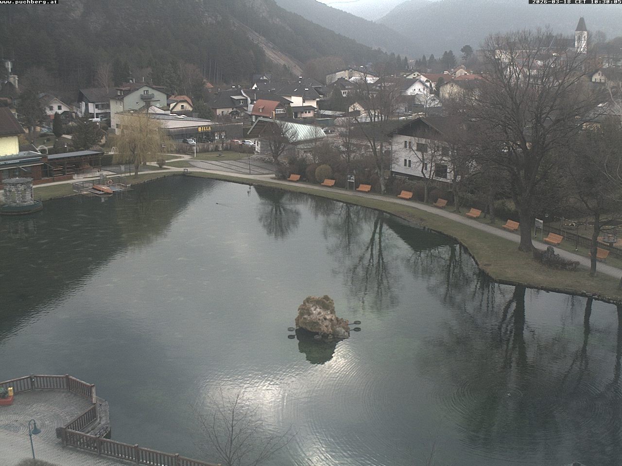 Archiv Foto Webcam Puchberg am Schneeberg - Kurpark