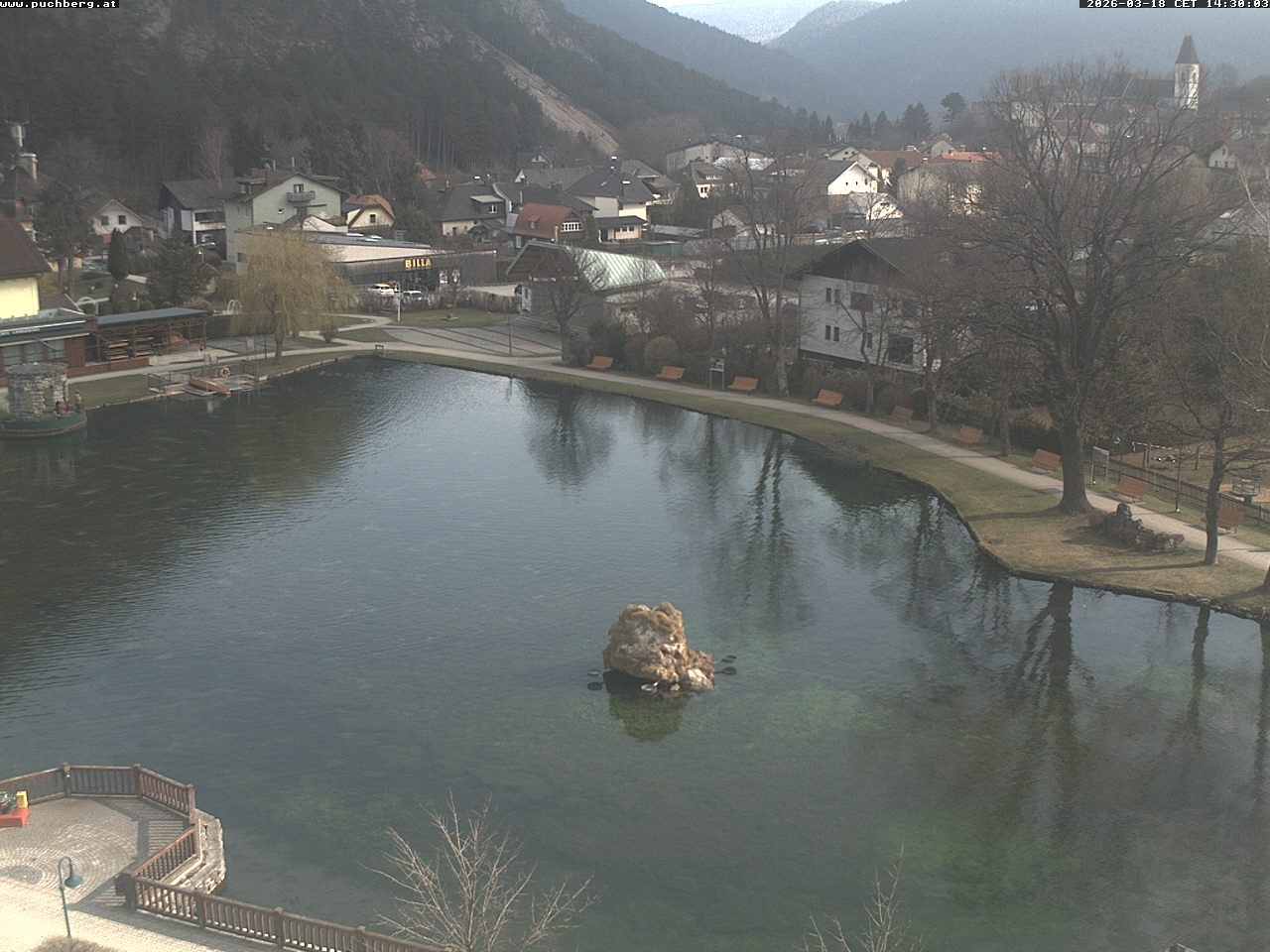 Archiv Foto Webcam Puchberg am Schneeberg - Kurpark