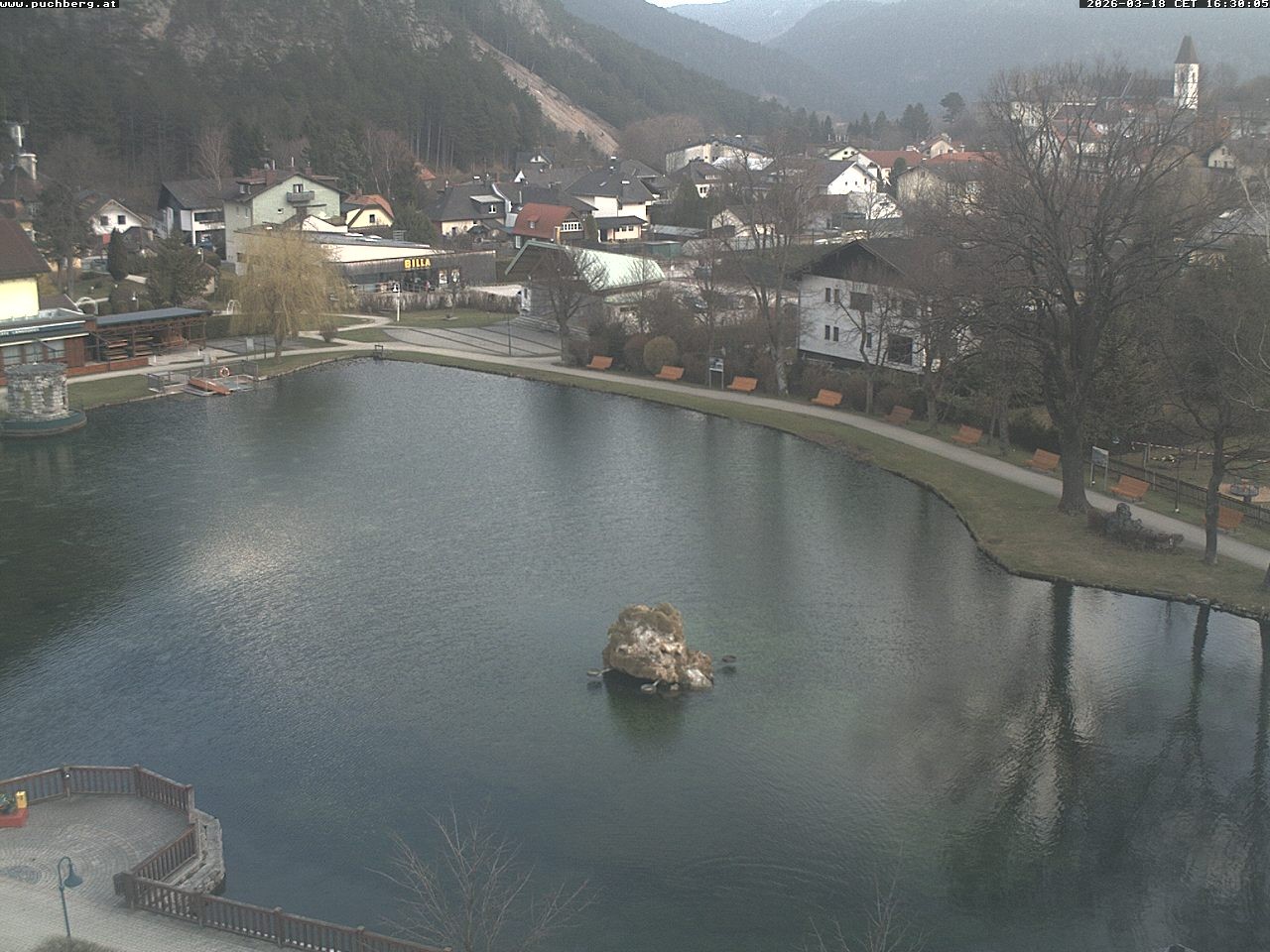 Archiv Foto Webcam Puchberg am Schneeberg - Kurpark