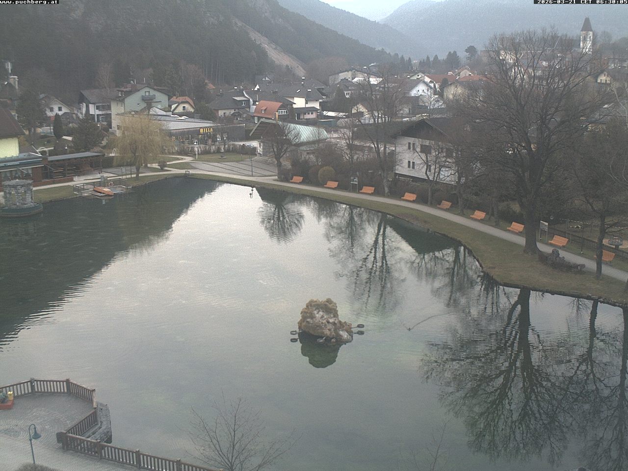 Archiv Foto Webcam Puchberg am Schneeberg - Kurpark