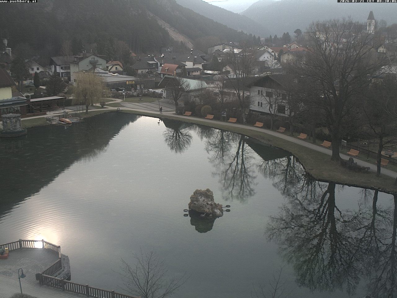 Archiv Foto Webcam Puchberg am Schneeberg - Kurpark
