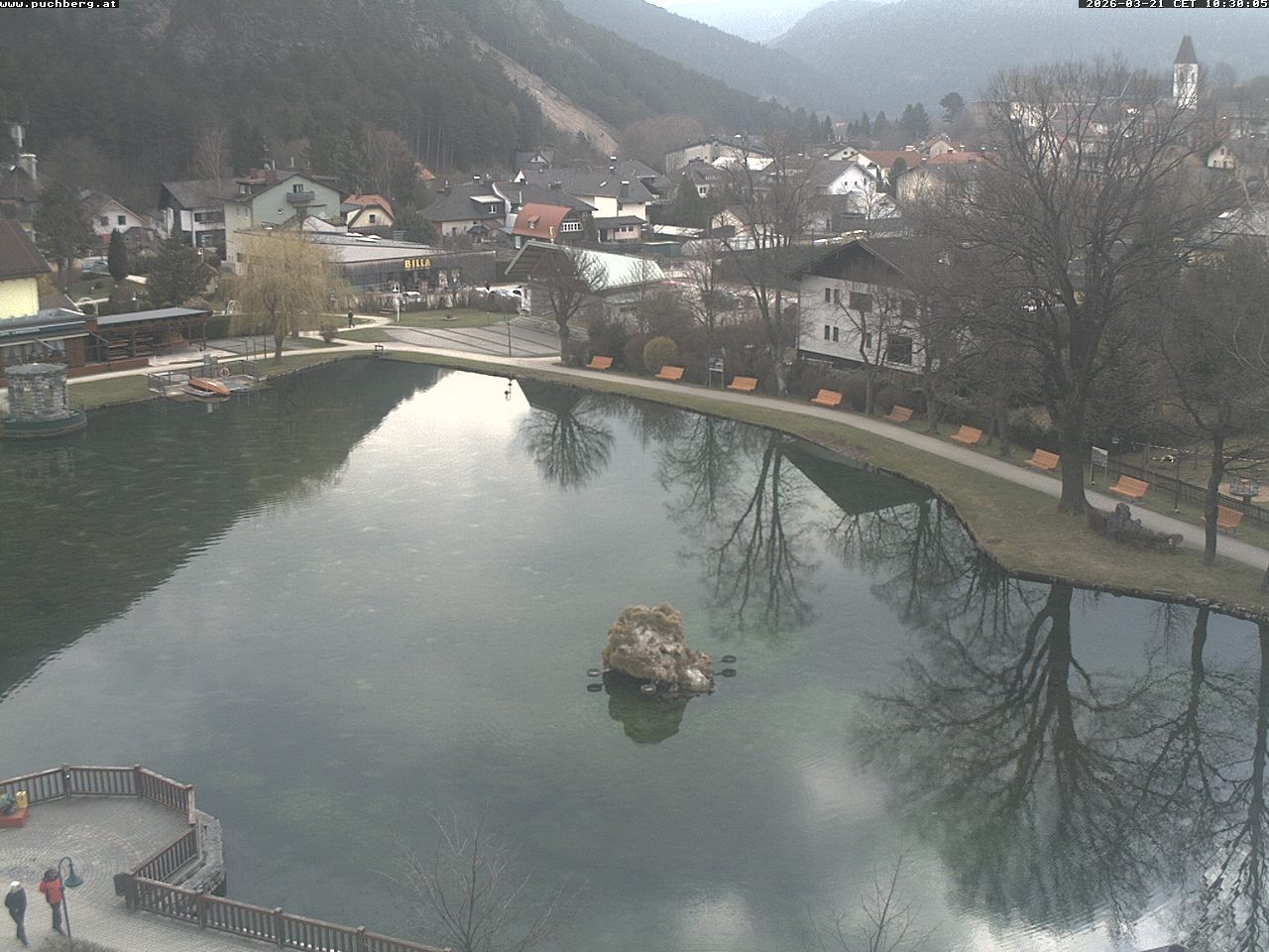 Archiv Foto Webcam Puchberg am Schneeberg - Kurpark