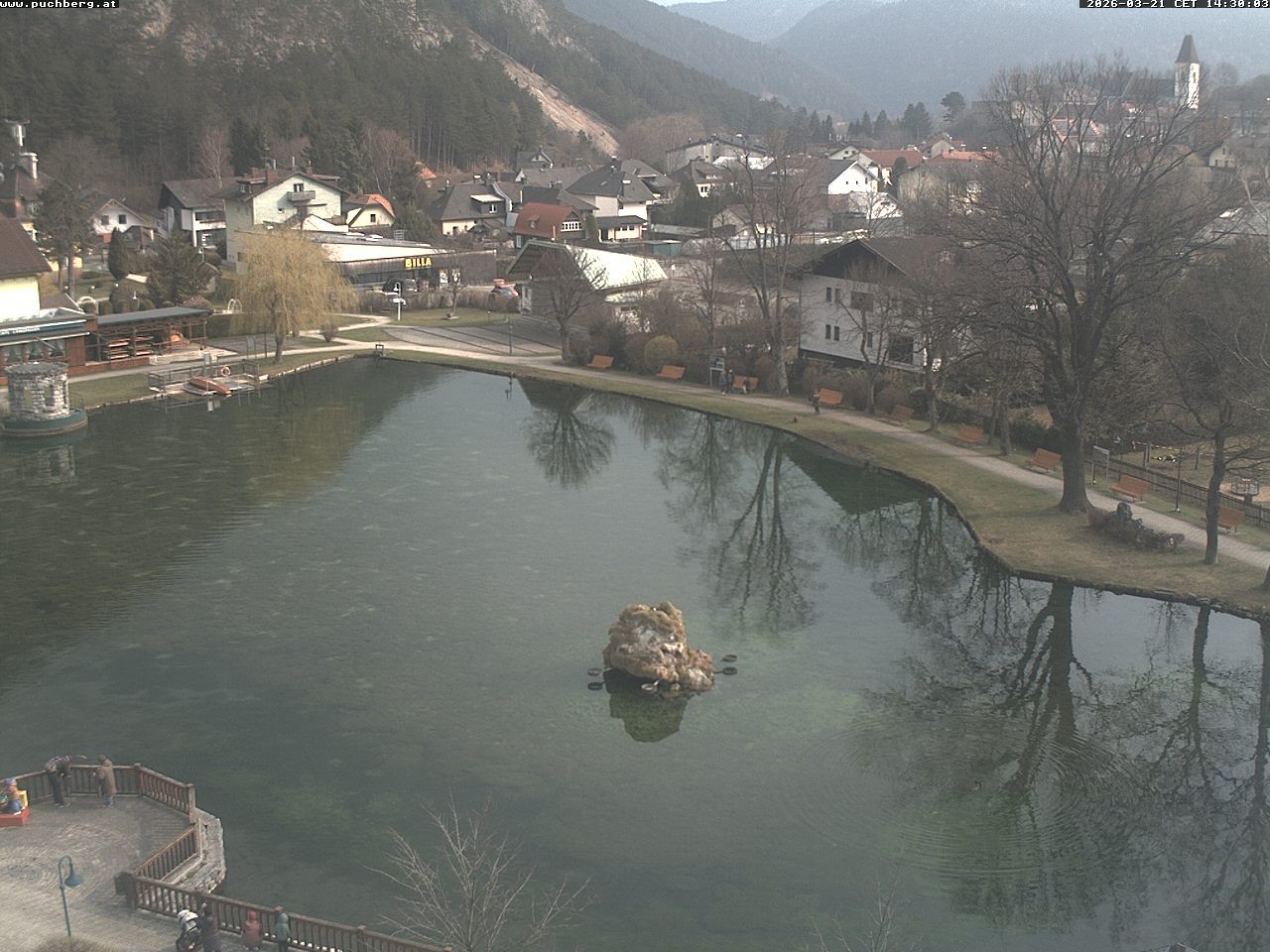 Archiv Foto Webcam Puchberg am Schneeberg - Kurpark