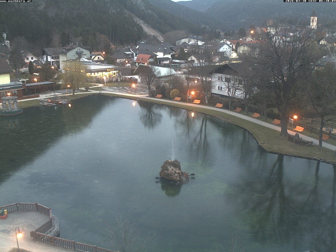 Archiv Foto Webcam Puchberg am Schneeberg - Kurpark