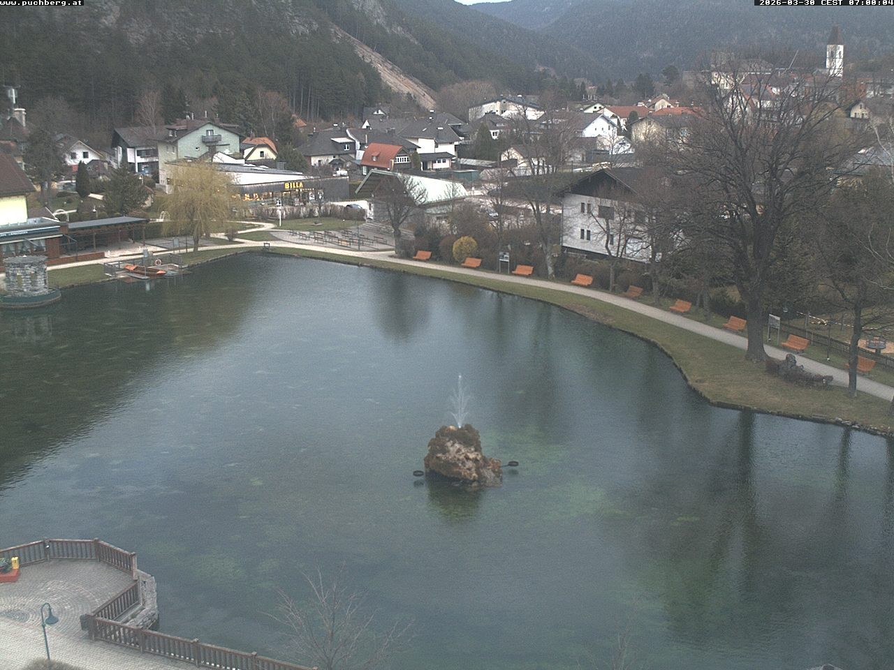 Archiv Foto Webcam Puchberg am Schneeberg - Kurpark