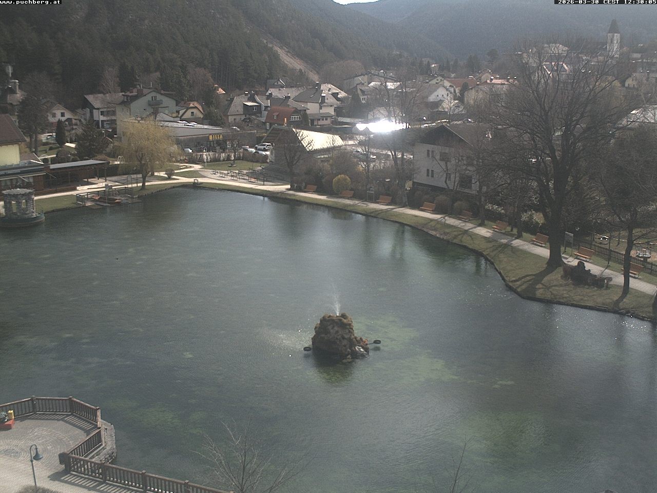 Archiv Foto Webcam Puchberg am Schneeberg - Kurpark