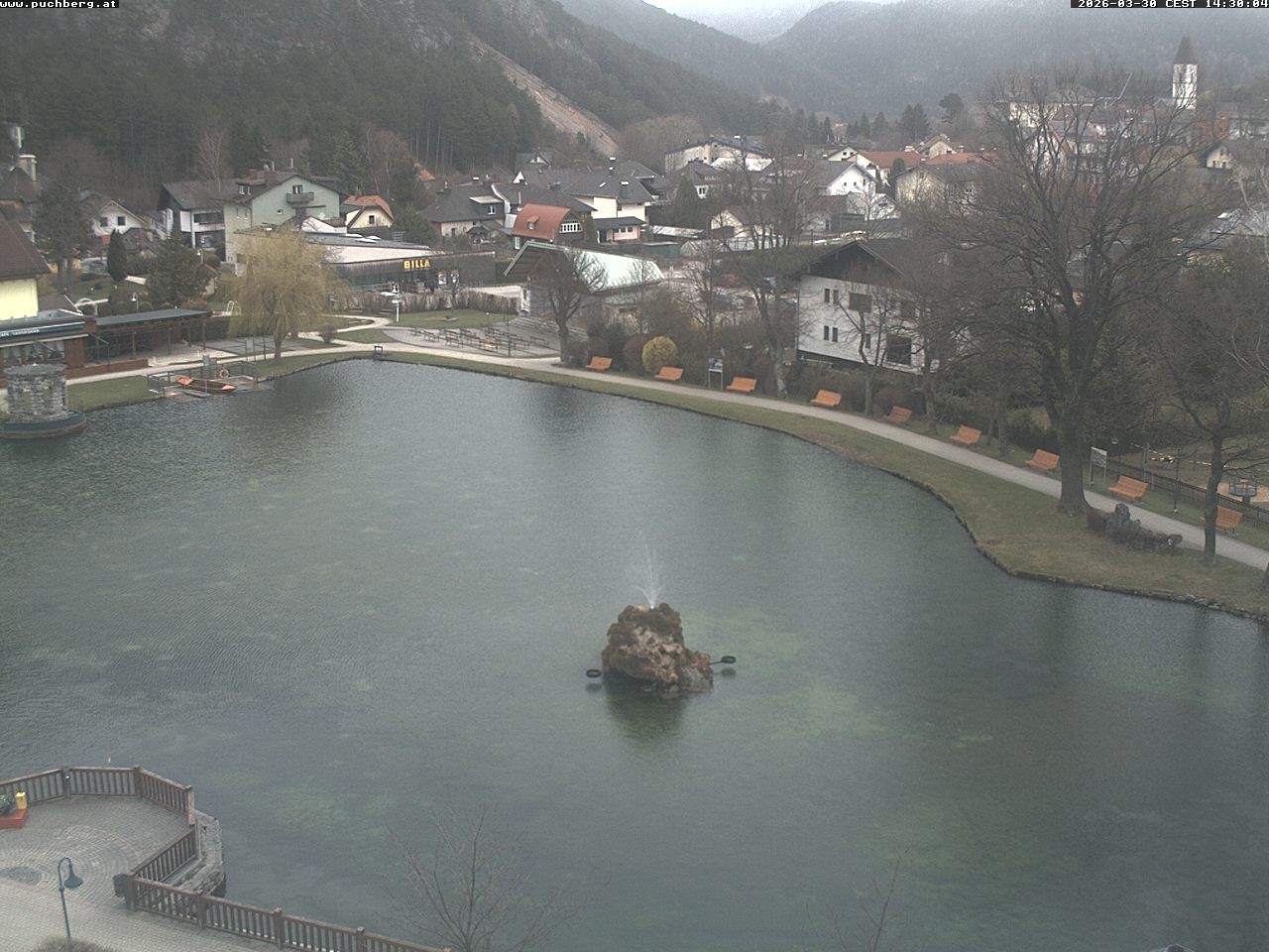 Archiv Foto Webcam Puchberg am Schneeberg - Kurpark