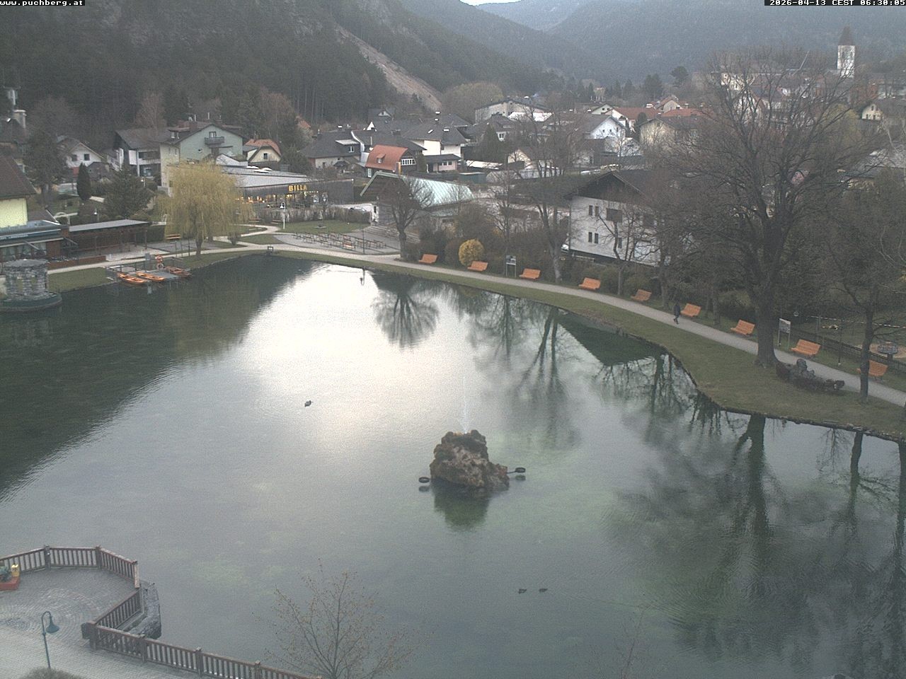 Archiv Foto Webcam Puchberg am Schneeberg - Kurpark