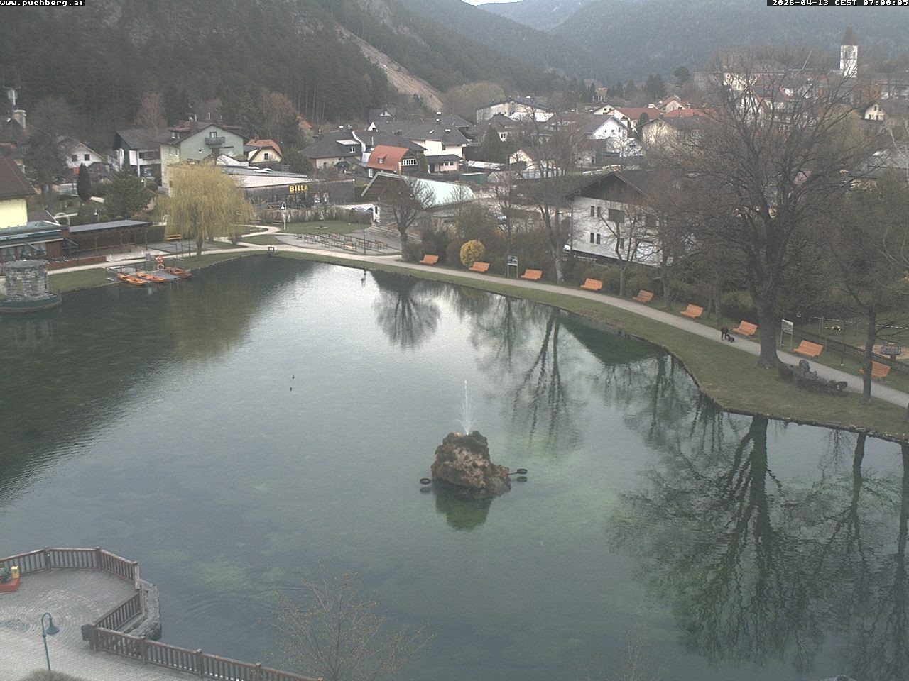 Archiv Foto Webcam Puchberg am Schneeberg - Kurpark