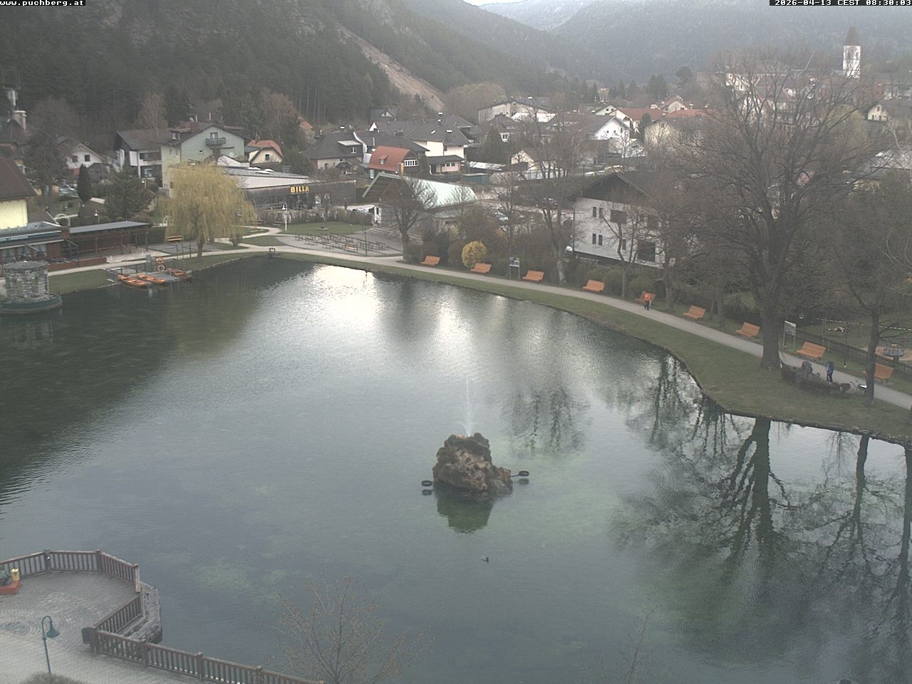 Archiv Foto Webcam Puchberg am Schneeberg - Kurpark