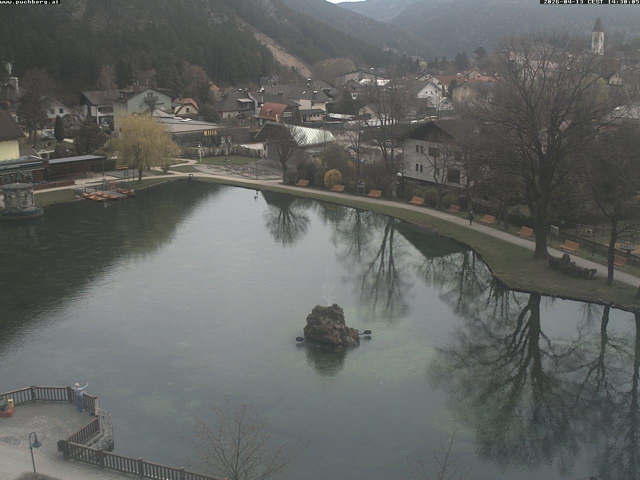 Archiv Foto Webcam Puchberg am Schneeberg - Kurpark