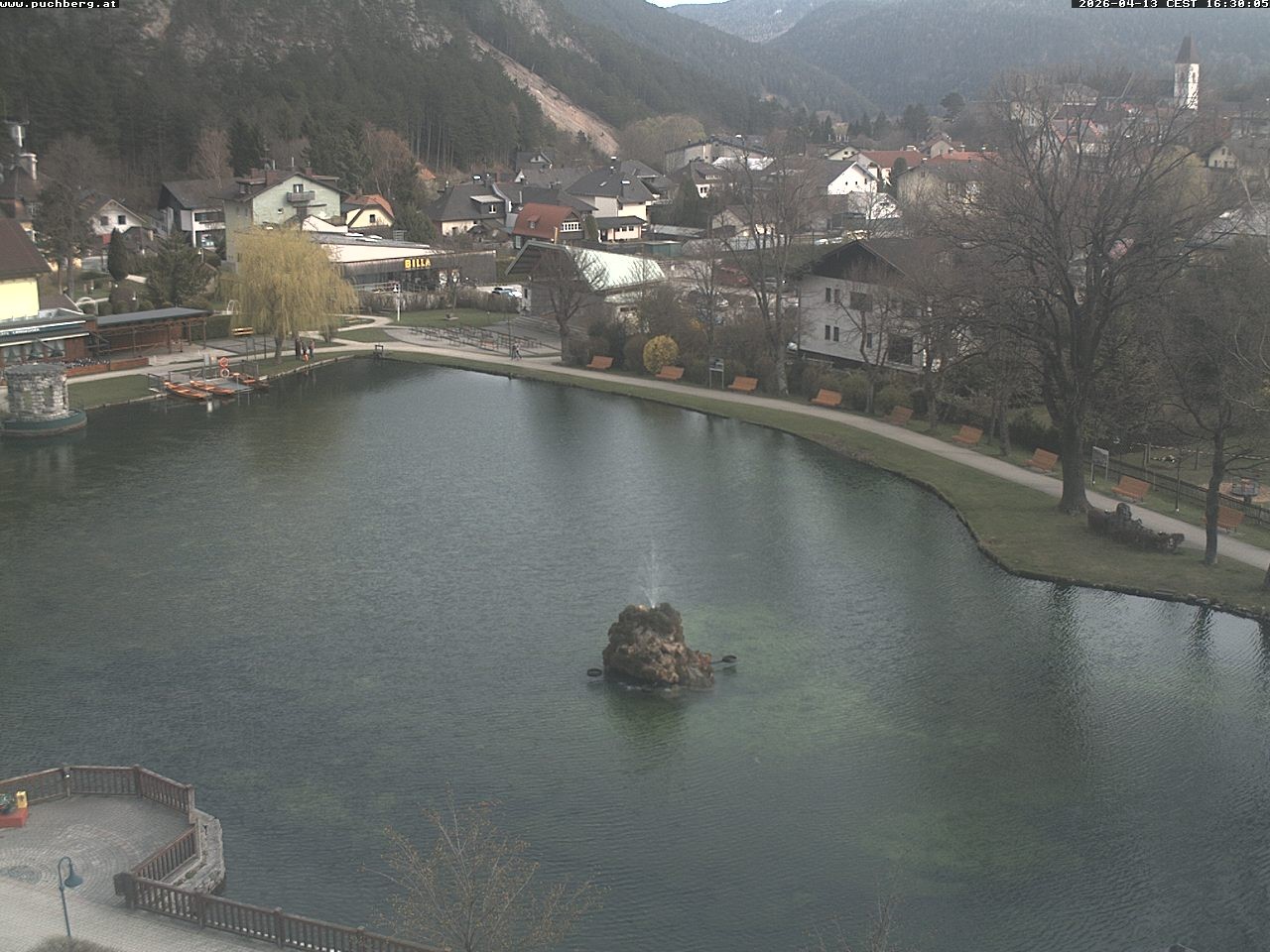 Archiv Foto Webcam Puchberg am Schneeberg - Kurpark