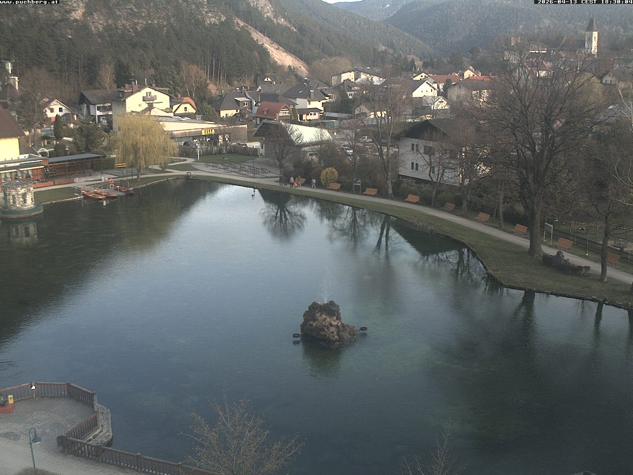 Archiv Foto Webcam Puchberg am Schneeberg - Kurpark