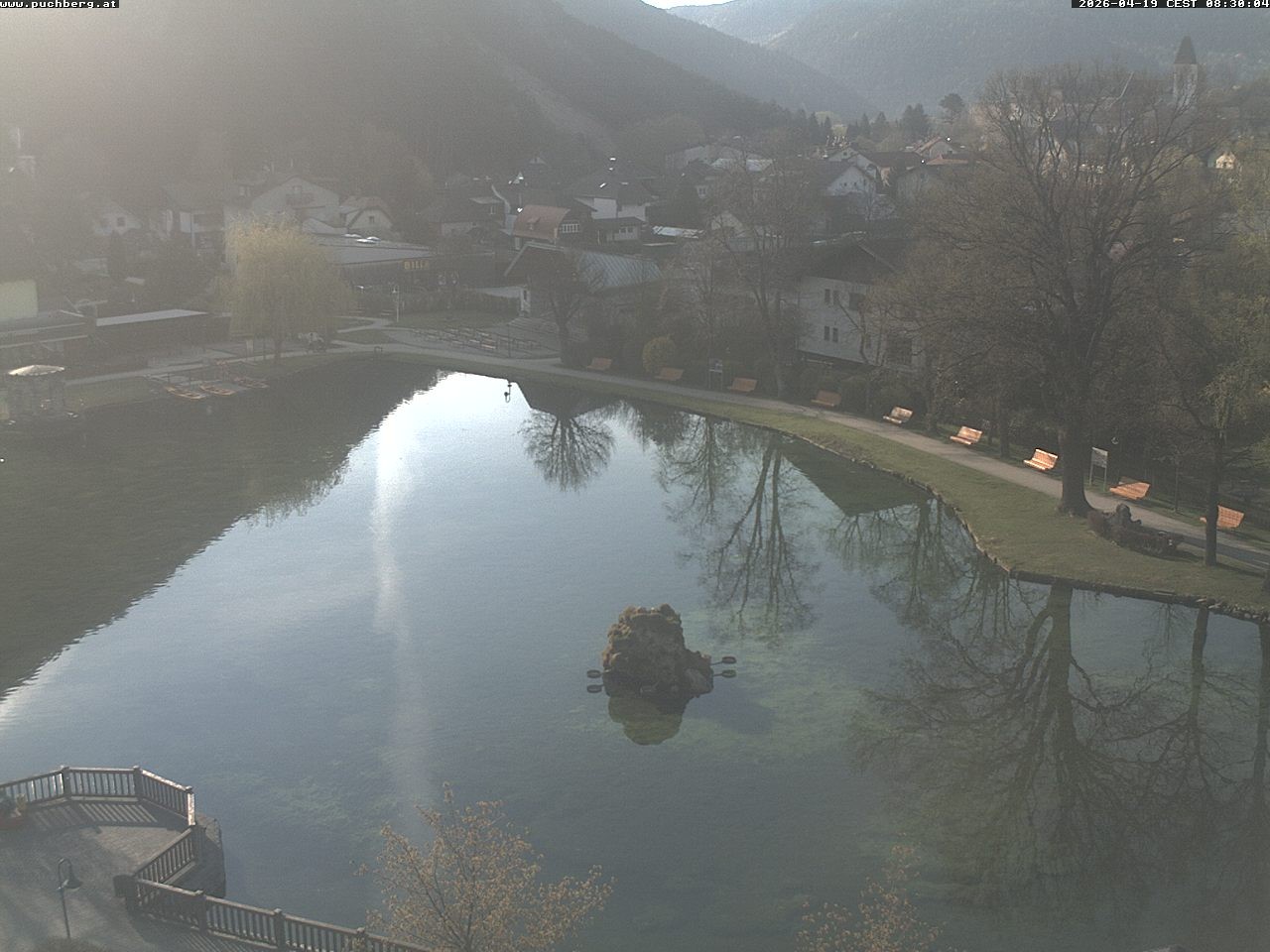 Archiv Foto Webcam Puchberg am Schneeberg - Kurpark