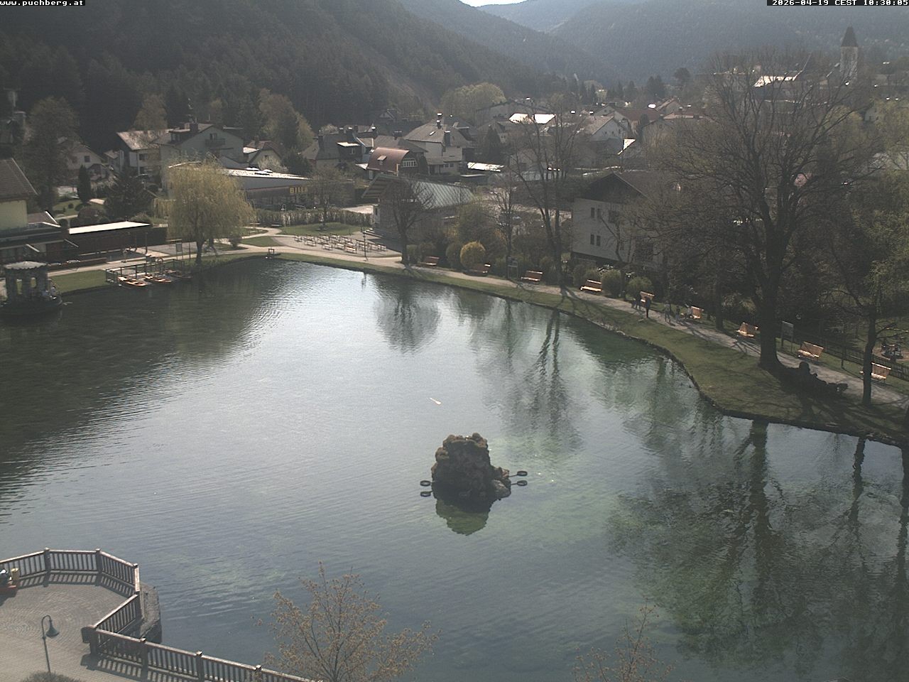 Archiv Foto Webcam Puchberg am Schneeberg - Kurpark