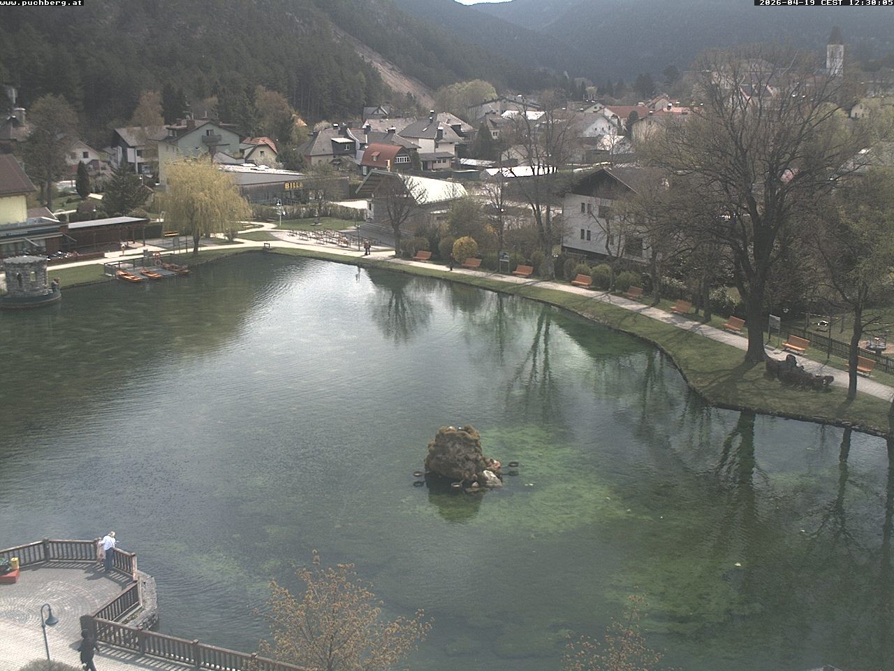 Archiv Foto Webcam Puchberg am Schneeberg - Kurpark