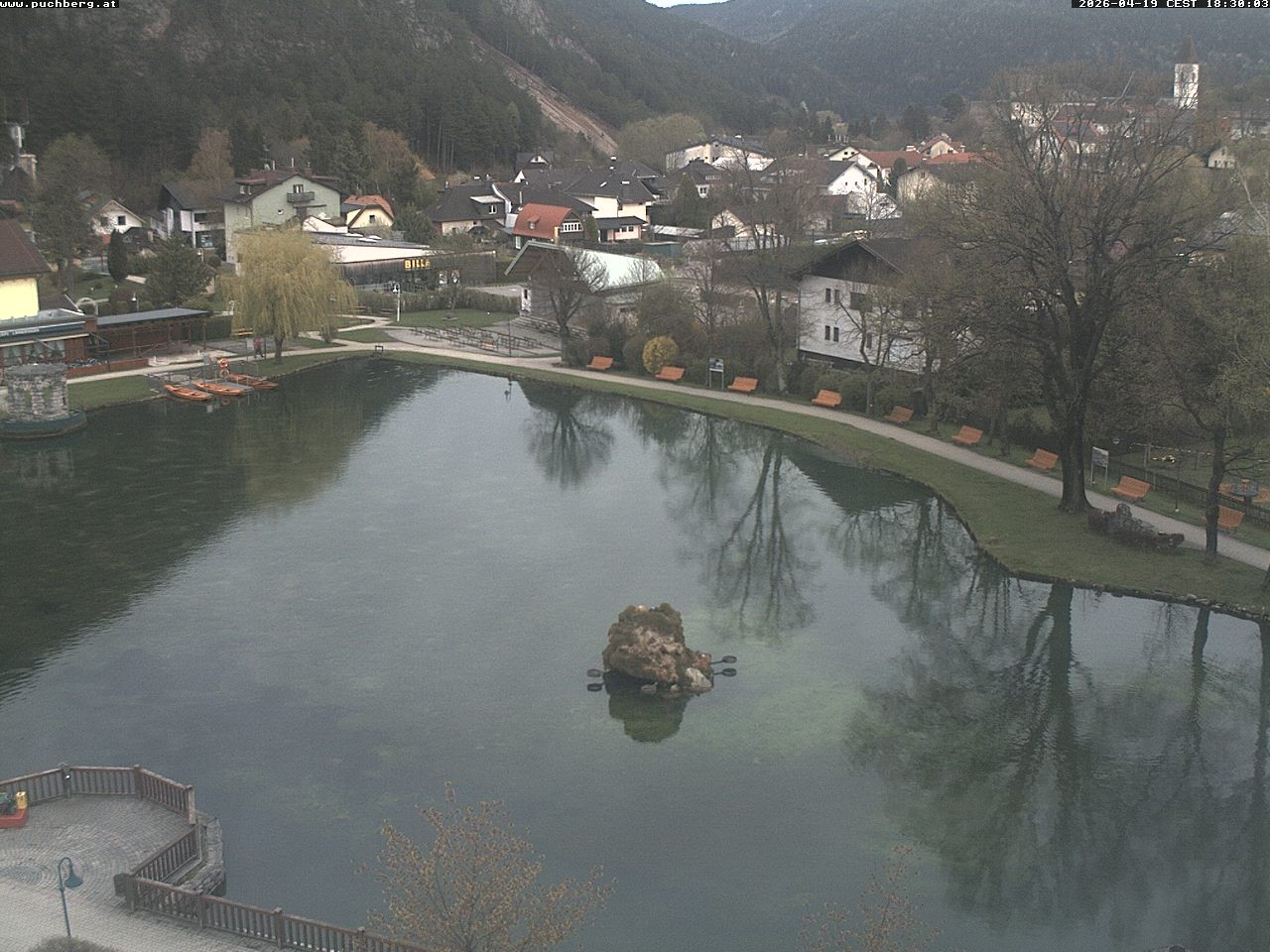 Archiv Foto Webcam Puchberg am Schneeberg - Kurpark