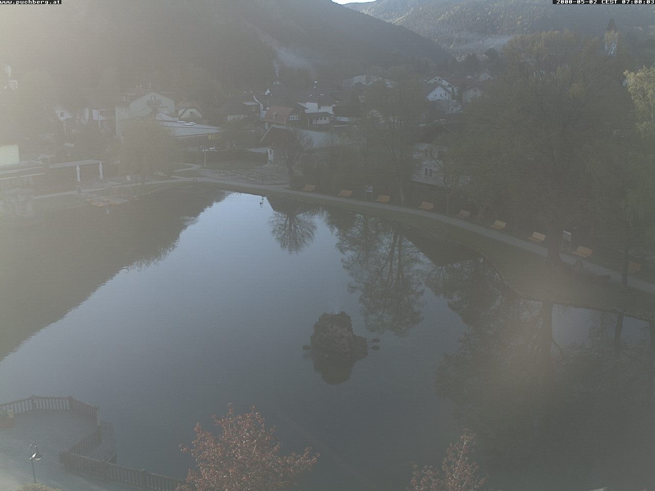 Archiv Foto Webcam Puchberg am Schneeberg - Kurpark
