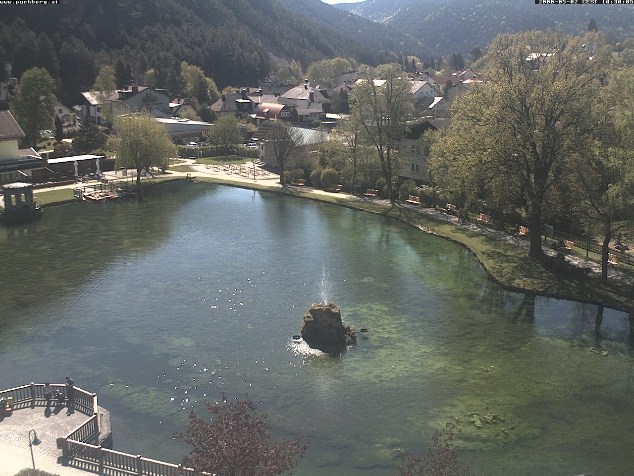 Archiv Foto Webcam Puchberg am Schneeberg - Kurpark