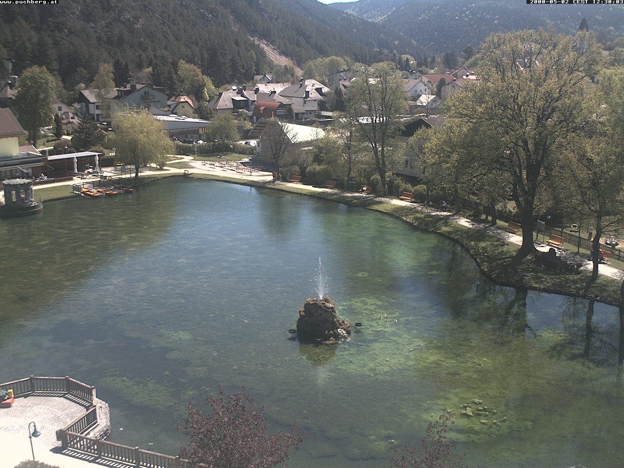 Archiv Foto Webcam Puchberg am Schneeberg - Kurpark