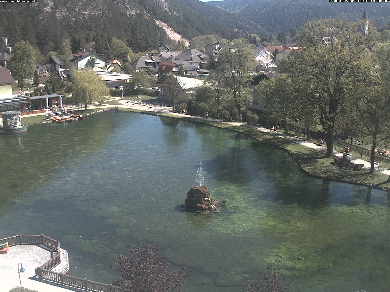 Archiv Foto Webcam Puchberg am Schneeberg - Kurpark